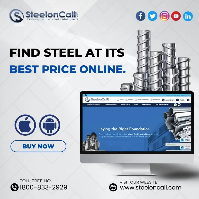 Business 4 image TMT STEEL BARS - STEELONCALL